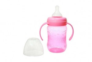 CHAPOTEANDO MAMADERA BOCA ANCHA NATURAL C/ASAS x 250ml